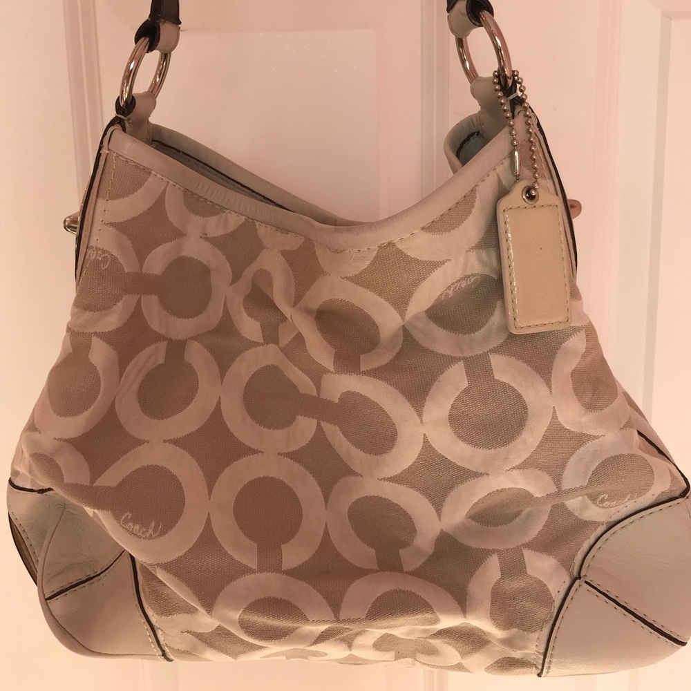 White Coach Tote